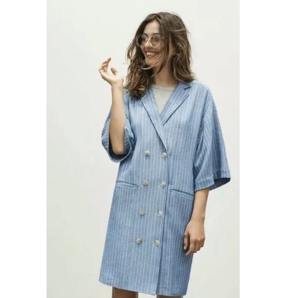 open lace back dress The Oversized Blazer in Wool